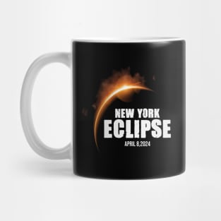 New York Eclipse April 8 2024 Mug